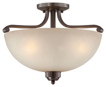 Minka-Lavery 1424-281 - 3 Light Semi Flush Mount