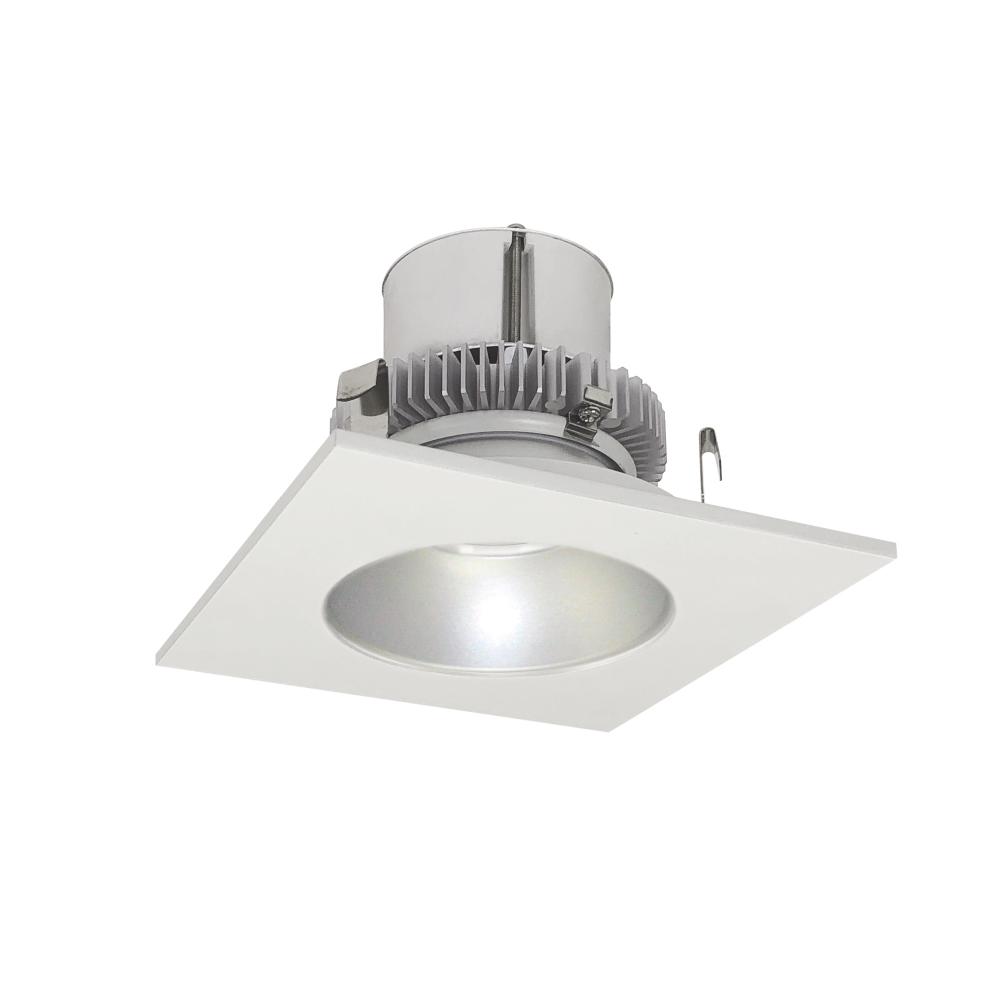 4" Cobalt Click Square Retrofit Reflector with Round Aperture, 900lm / 12W, Comfort Dim, Haze