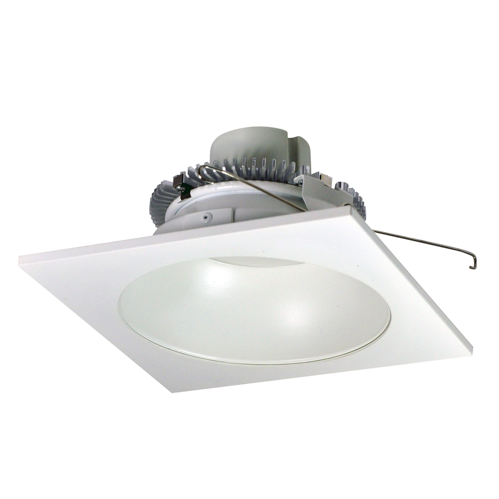 6" Cobalt Click Square Retrofit Reflector with Round Aperture, 750lm / 10W, 4000K, White