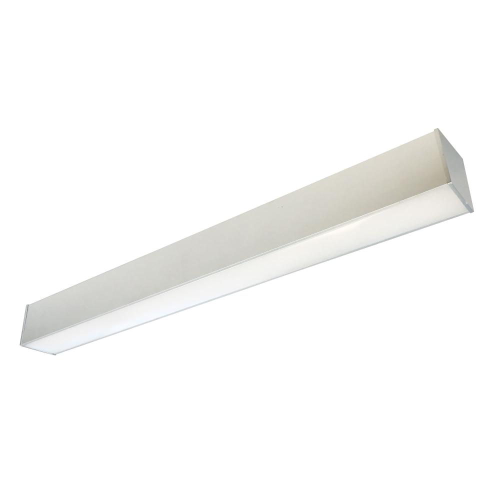 2' L-Line LED Direct Linear w/ Dedicated CCT, 2100lm / 3500K, Aluminum Finish