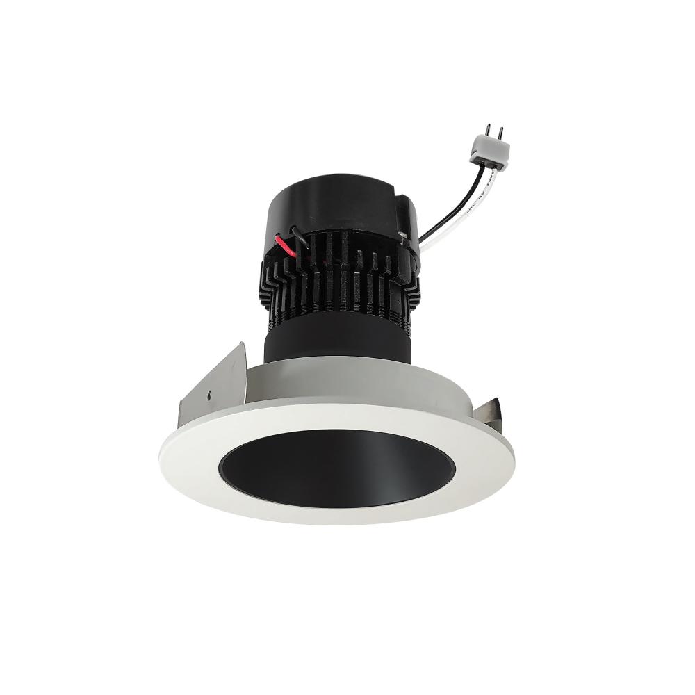 4" Pearl Low Voltage LED Round Retrofit Reflector, 1150lm / 11W, 3000K, Black Reflector / White