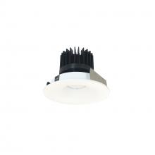 Nora NIO-4RNBCDXMPW/HL - 4" Iolite LED Round Bullnose, 1500lm/2000lm/2500lm (varies by housing), Comfort Dim, Matte