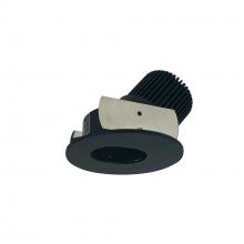 Nora NIOB-2RSL27XBB/10 - 2" Iolite LED Round Adjustable Slot Aperture, 1000lm / 14W, 2700K, Black Slot Aperture / Black