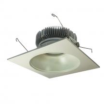 Nora NLCB2-6531535WW - 6" Cobalt Dedicated High Lumen Square/Round, 1500lm, 3500K, White Reflector / White Flange