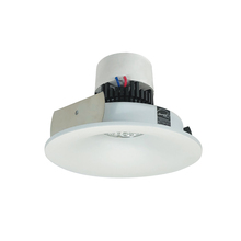 Nora NPR-4RNB40XMPW - 4" Pearl LED Round Bullnose Retrofit, 1000lm / 12W, 4000K, Matte Powder White Finish