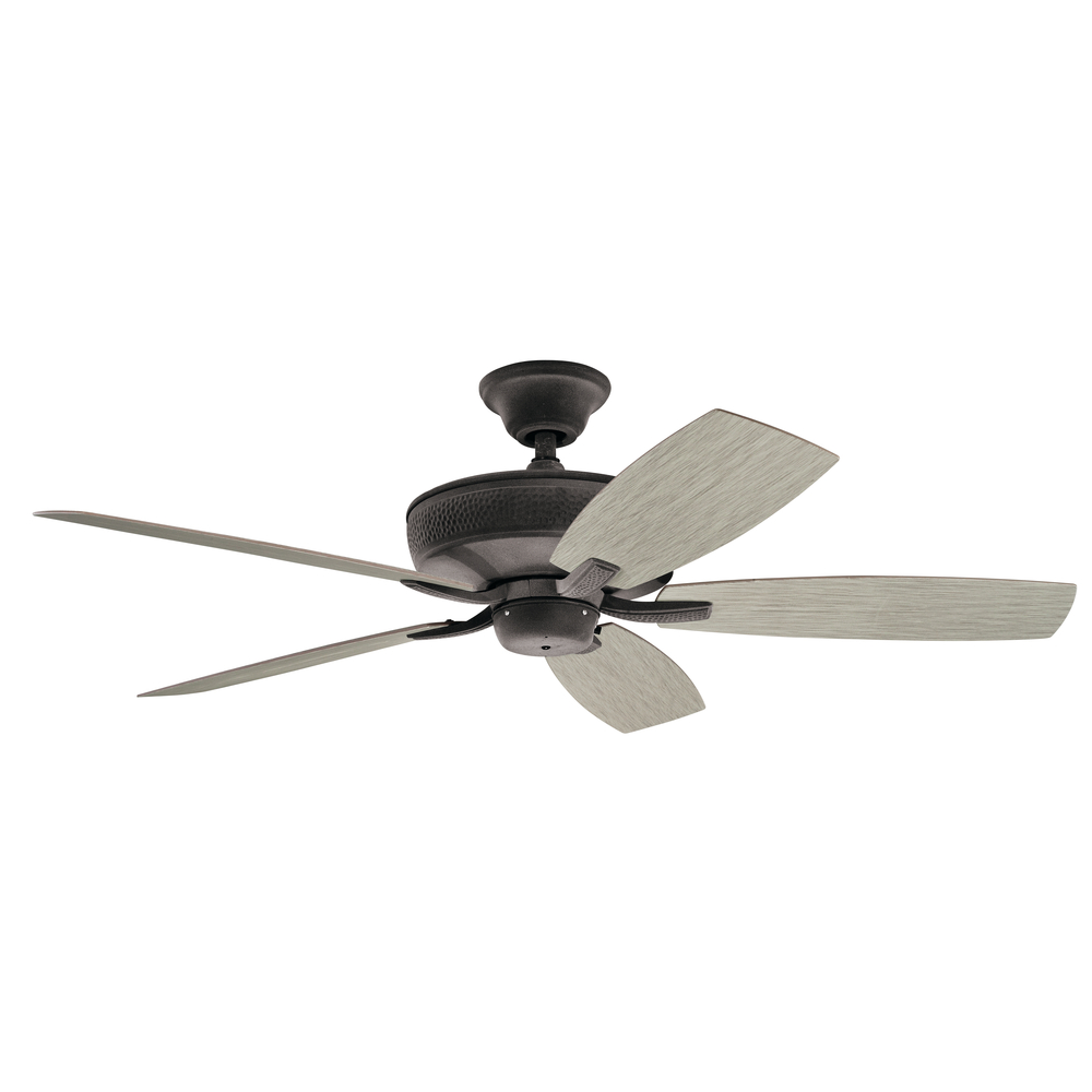 Monarch II Patio 52" Fan Weathered Zinc