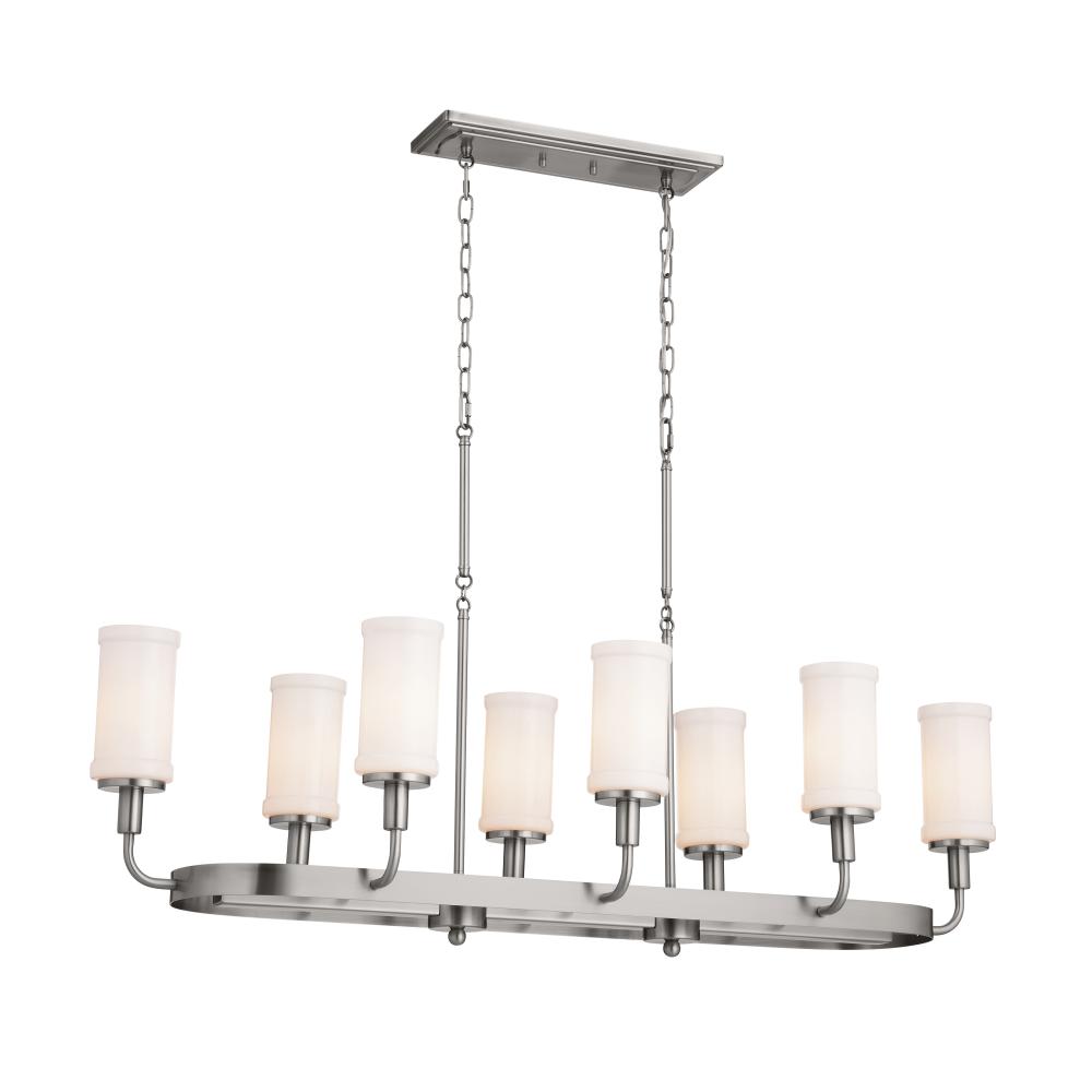 Linear Chandelier 8Lt