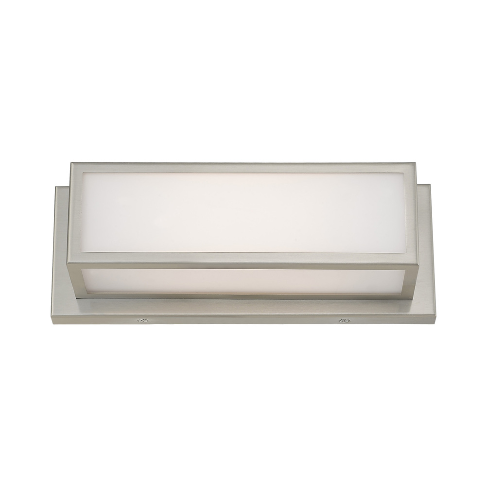 1 Lt Brushed Nickel ADA Bath Vanity