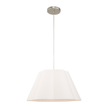 Livex Lighting 52157-91 - 1 Lt Brushed Nickel Pendant