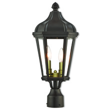 Livex Lighting 76188-07 - 2 Lt BZ Outdoor Post Top Lantern