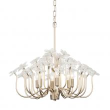 Varaluz 378C06GDAR - Wildflower 6-Lt Chandelier - Gold Dust/Artifact