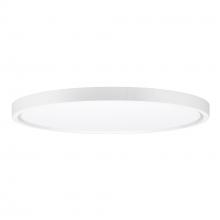 Artcraft AC6792WH - LED Flushmounts Collection 1-Light Flush Mount, White