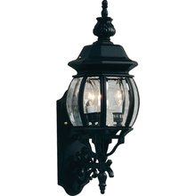 Artcraft AC8360BK - Classico 3-Light Outdoor Wall Light