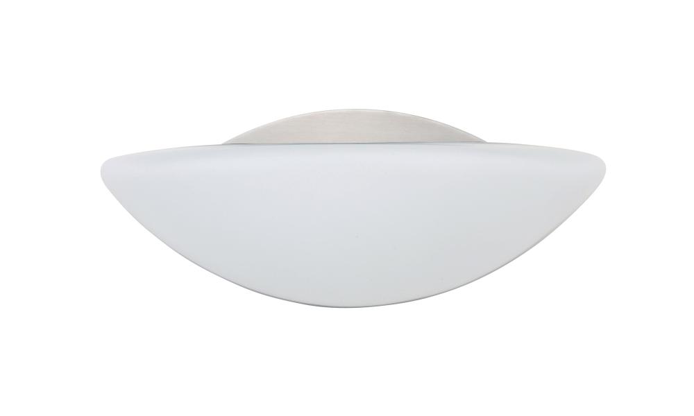 Besa Wall Jamie Satin Nickel Opal Matte 1x5W LED