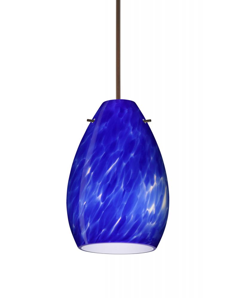 Besa Pendant Pera 6 Bronze Blue Cloud 1x5W LED