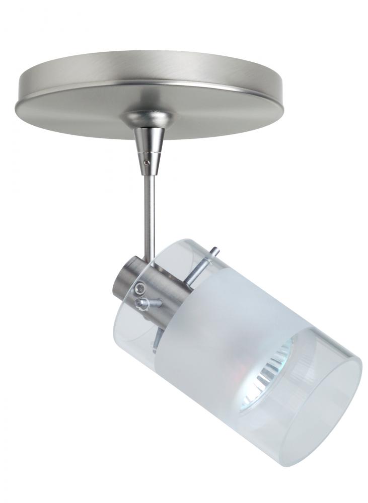 Besa Spotlight Scope Satin Nickel Clear/Frost 1x50W Halogen Mr16