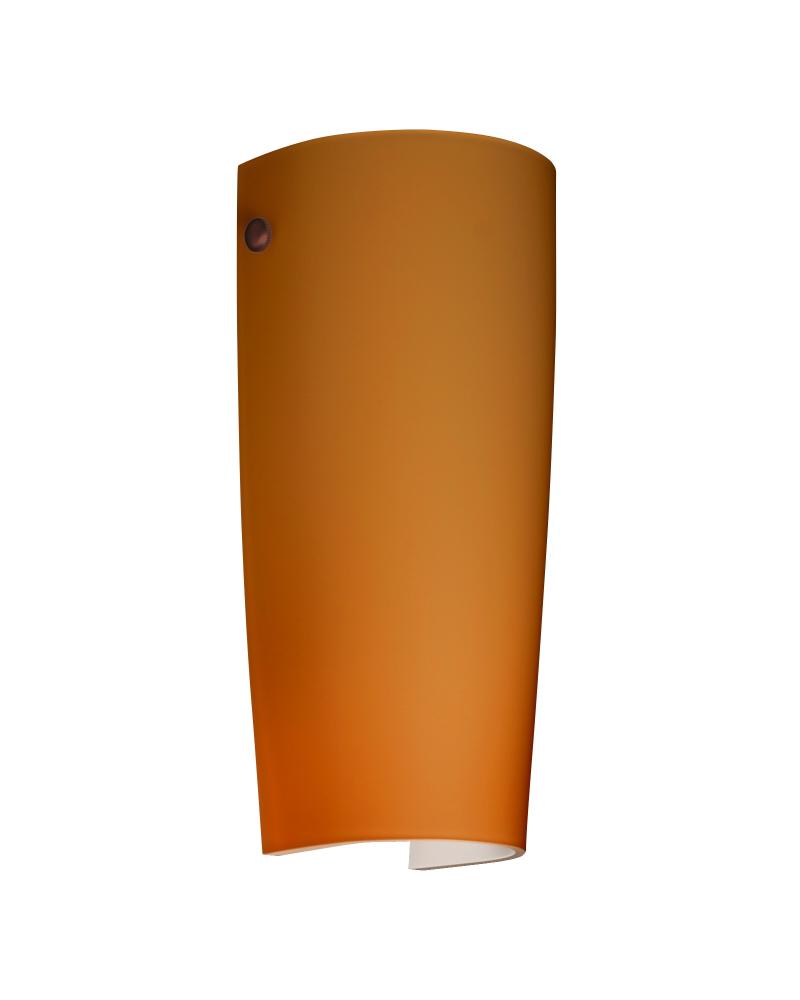 Besa Wall Tomas Bronze Amber Matte 1x75W Medium Base