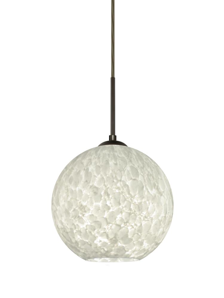 Besa Coco 8 Pendant For Multiport Canopy, Carrera, Bronze Finish, 1x60W Medium Base