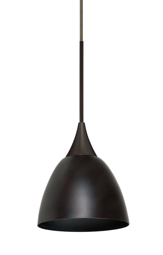 Besa Divi Pendant, Metal Bronze, Bronze, 1x50W Gy6.35