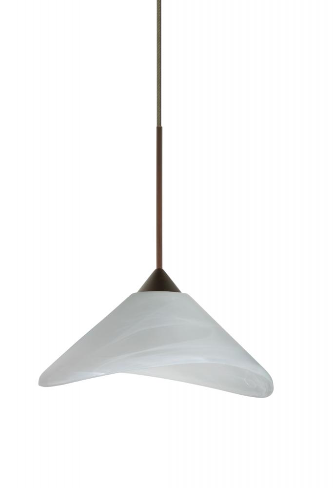 Besa Pendant Hoppi Bronze Marble 1x50W Halogen