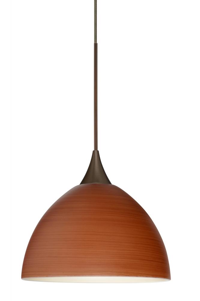 Besa Pendant Brella Bronze Cherry 1x50W Halogen