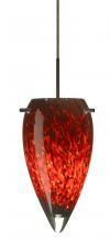 Besa Lighting 1JC-412541-LED-BR - Besa Juli LED Pendant Garnet Bronze 1x9W LED