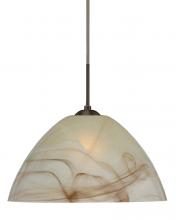  1JC-420183-LED-BR - Besa Tessa LED Pendant Mocha Bronze 1x9W LED