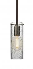 Besa Lighting 1TT-JUNI10CL-EDIL-BR - Besa, Juni 10 Stem Pendant, Clear Bubble, Bronze, 1x4W LED Filament