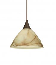 Besa Lighting 1XT-174383-BR - Besa Pendant Domi Bronze Mocha 1x50W Halogen