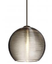 Besa Lighting 1XT-461502-LED-BR - Besa Pendant Kristall 6 Bronze Smoke 1x5W LED