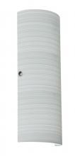 Besa Lighting 8193KR-SN - Besa Wall Torre 18 Satin Nickel Chalk 2x75W Medium Base