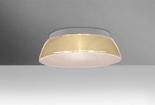 Besa Lighting 9664CRC - Besa, Pica 11 Ceiling, Creme Sand, 1x60W Medium Base