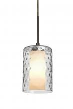 Besa Lighting J-ESACL-BR - Besa, Esa Cord Pendant For Multiport Canopy, Clear, Bronze Finish, 1x60W Medium Base