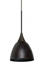 Besa Lighting RXP-1858MB-BR - Besa Divi Pendant, Metal Bronze, Bronze, 1x50W Halogen