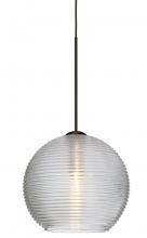 Besa Lighting RXP-461500-BR - Besa Pendant Kristall 6 Bronze Clear 1x35W Halogen