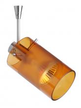 Besa Lighting SP-6524EG-SN - Besa Spotlight Scope Satin Nickel Armagnac/Frost 1x50W Halogen Mr16