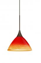 Besa Lighting 1XP-1743SL-BR - Besa Pendant Domi Bronze Solare 1x50W Halogen