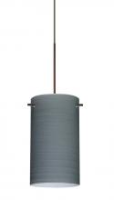 Besa Lighting XP-4404TN-BR - Besa Stilo 7 Pendant Bronze Titan 1x50W Halogen