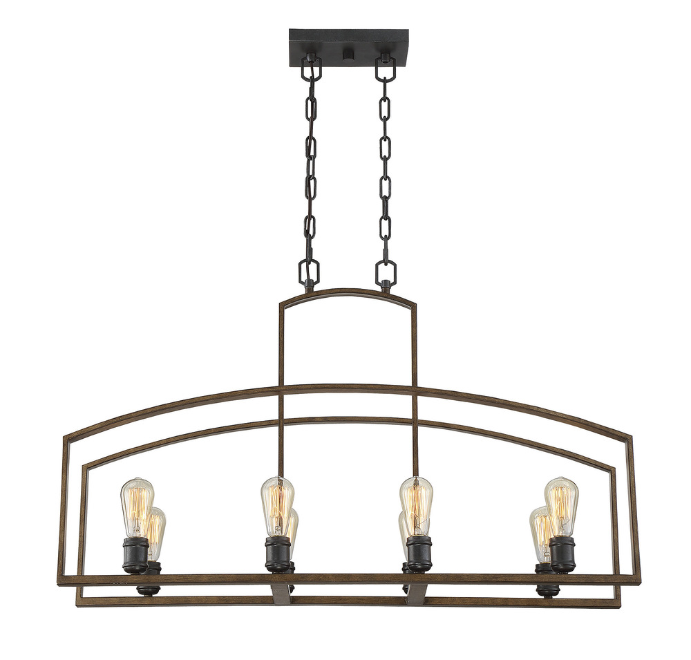 Gage 8 Light Linear Chandelier