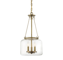 Savoy House 7-9006-3-322 - Akron 3-Light Pendant in Warm Brass