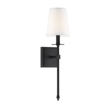 Savoy House 9-302-1-89 - Monroe 1-Light Wall Sconce in Matte Black