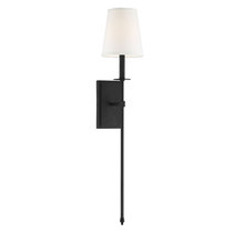 Savoy House 9-7144-1-89 - Monroe 1-Light Wall Sconce in Matte Black