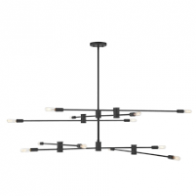 Savoy House 1-7001-12-89 - Lyrique 12-Light Chandelier in Matte Black