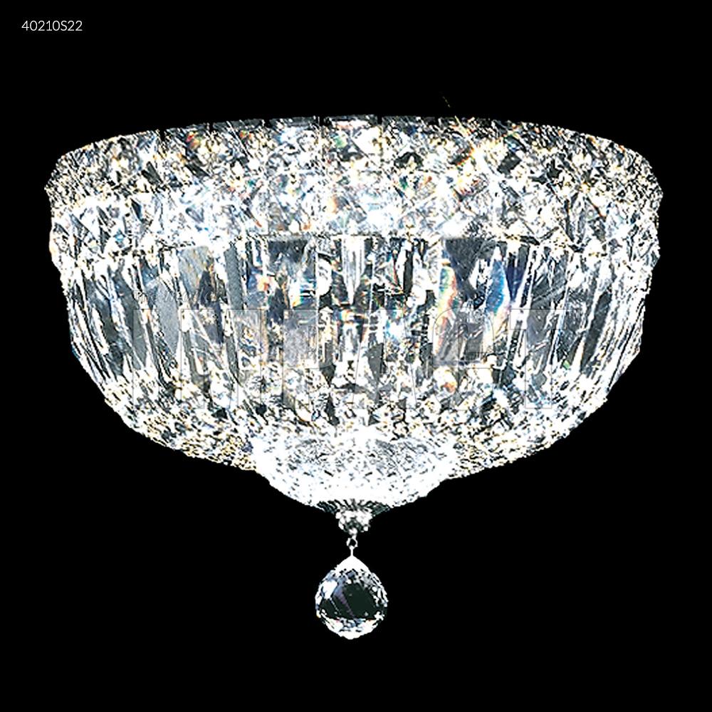 All Crystal Flush Mount