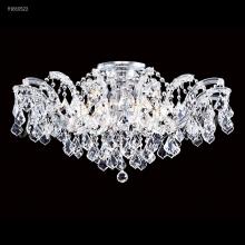 James R Moder 91810GL22 - Maria Theresa 8 Light Flush Mount