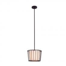 Kalco 507010BZ - Pacifica 13 Inch Mini Pendant