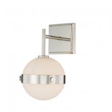 Kalco 513921PN - Tacoma 1 Light Wall Sconce