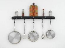 Hi-Lite MFG Co. H-13-34Y-B-BR47/B-GLD W/CI - POT RACK COLLECTION