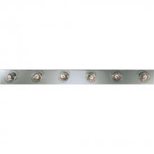 Progress P3117-15 - Broadway Collection Six-Light Polished Chrome Traditional Bath Vanity Light