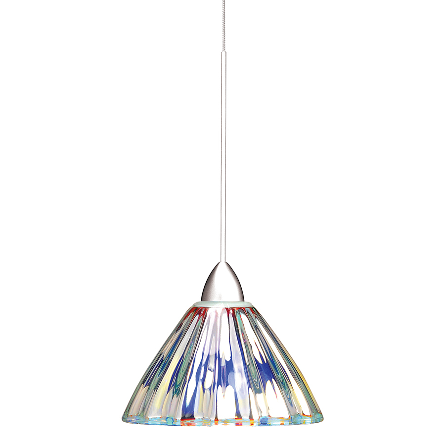 Eden Pendant with Chrome Canopy